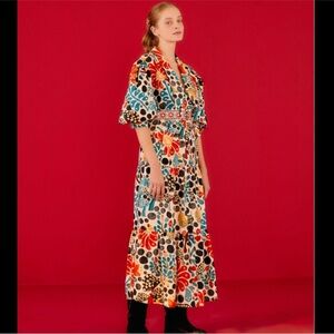 Farm Rio Mushroom Forest Canvas Dress